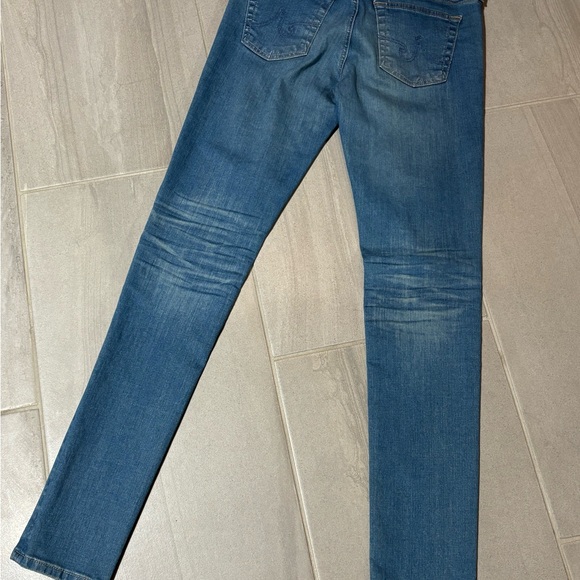 Ag Adriano Goldschmied Women's Skinny Jeans in Denim Blue - Picture 5 of 6